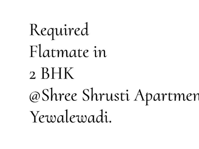 Required Flatmate in 2BHK