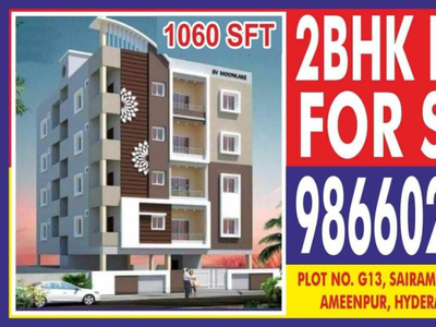 2 BHK Apartment 900 Sq.ft. for Sale in