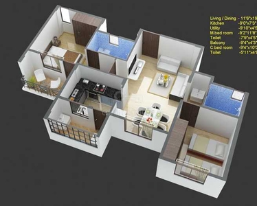 2BHK Apartment for Sale