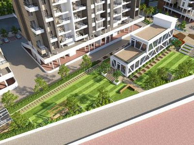 963 sq ft 2 BHK 2T East facing Apartment for sale at Rs 38.50 lacs in Majestique 38 Park Majestique C And F in Undri, Pune