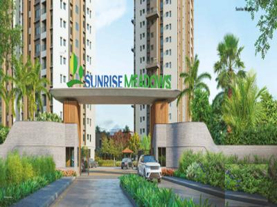 784 sq ft 2 BHK 2T Apartment for sale at Rs 56.67 lacs in SUREKA Sunrise Meadows 12th floor in Howrah, Kolkata