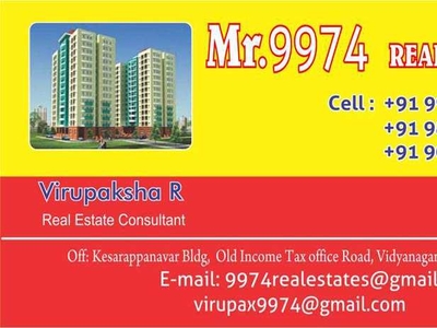 2 BHK Builder Floor 1200 Sq.ft. for Rent in Vidya Nagar, Hubli