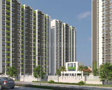 870 Sqft 2 BHK Flat for sale in Paranjape Trident Towers