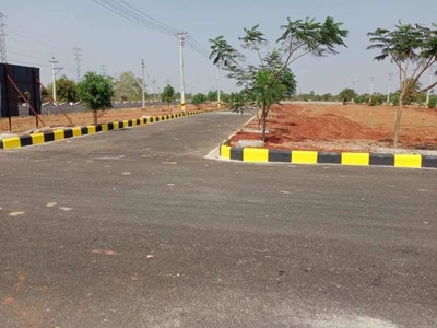 1062 sq ft North facing Plot for sale at Rs 10.85 lacs in DTCP and RERA APPROVED OPEN PLOTS at PHARMACITY in Meerkhanpet, Hyderabad