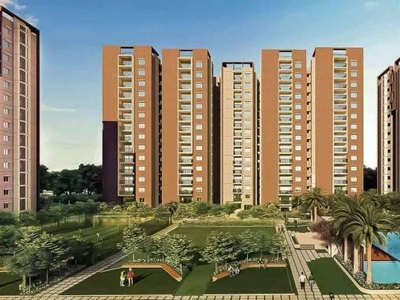 1065 sq ft 2 BHK 2T East facing Apartment for sale at Rs 60.69 lacs in ohmlands 12th floor in Patancheru, Hyderabad