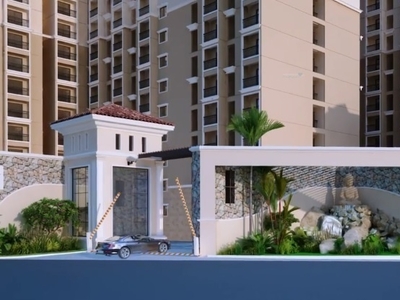 1214 sq ft 2 BHK 2T West facing Apartment for sale at Rs 64.00 lacs in Nebula Aavaas in Miyapur, Hyderabad