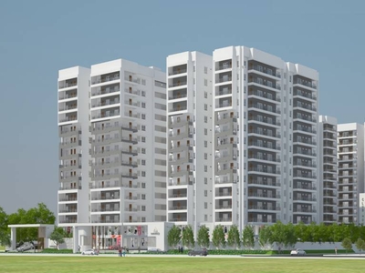1216 sq ft 2 BHK Apartment for sale at Rs 93.66 lacs in Aakriti Miro Block A 13 14 Floors in Nallagandla Gachibowli, Hyderabad