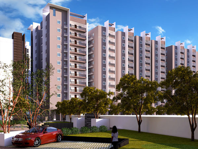 1230 sq ft 2 BHK Under Construction property Apartment for sale at Rs 83.67 lacs in SMR Vinay Boulder Woods in Bandlaguda Jagir, Hyderabad