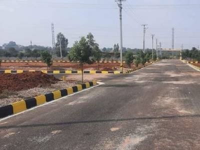 1323 sq ft East facing Plot for sale at Rs 13.23 lacs in BEST INVESTMENT OPEN PLOTS AT PHARMACITY in Mirkhanpet, Hyderabad