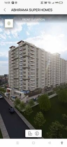 1439 sq ft 2 BHK 2T West facing Apartment for sale at Rs 100.00 lacs in Super Abhirama Super Homes 8th floor in LB Nagar, Hyderabad