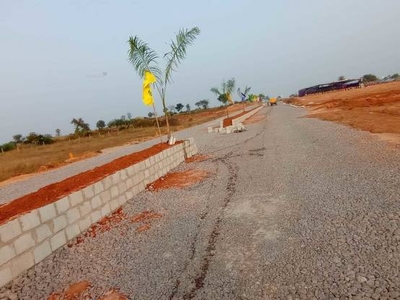 1485 sq ft East facing Plot for sale at Rs 15.67 lacs in DTCP APPROVED OPEN PLOTS NEAR AMAZON DATA CENTER in Yacharam, Hyderabad