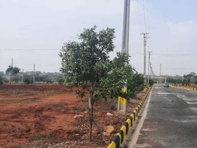 1620 sq ft East facing Plot for sale at Rs 16.20 lacs in BEST INVESTMENT OPEN PLOTS AT PHARMACITY CLOSE TO AMAZON DATA CENTRE in Mirkhanpet, Hyderabad