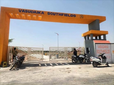 1980 sq ft East facing Plot for sale at Rs 31.89 lacs in Vasudaika Southfields in Mansanpally, Hyderabad