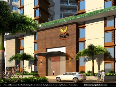 2075 sq ft 3 BHK Completed property Apartment for sale at Rs 1.86 crore in Vasavi Signature in Kukatpally, Hyderabad
