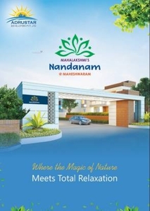 2178 sq ft Plot for sale at Rs 18.87 lacs in Project in Pulimamidi, Hyderabad