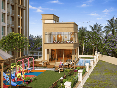 594 sq ft 2 BHK Launch property Apartment for sale at Rs 89.00 lacs in Ace Parkside in Thane West, Mumbai