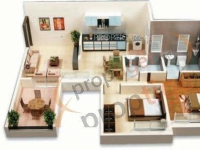 858 sq ft 2 BHK 2T Apartment for rent in Pristine Neo City at Wagholi, Pune by Agent Narsing A musale