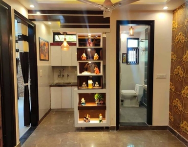 1000 sq ft 3 BHK Apartment for sale at Rs 70.00 lacs in Aggarwal Luxury Floors in Dwarka Mor, Delhi