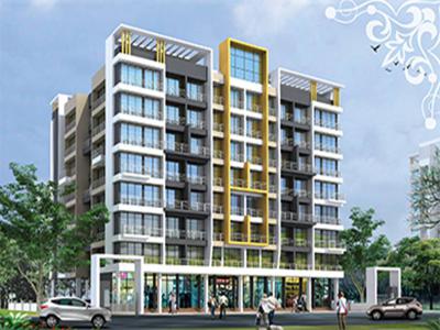 183 sq ft 1 BHK Completed property Apartment for sale at Rs 39.10 lacs in Neelkanth Sanskruti in Karanjade, Mumbai