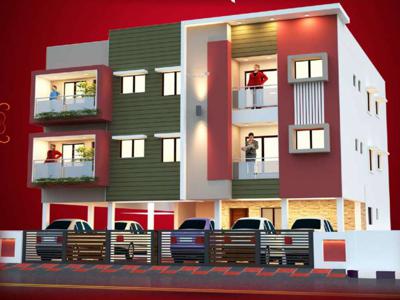 761 sq ft 2 BHK Apartment for sale at Rs 38.05 lacs in Bharathi Sai Marlo in Pozhichalur, Chennai