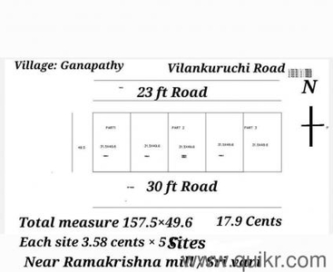1500 Sq. ft Plot for Sale in Sathy Road, Coimbatore