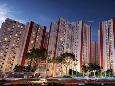 1030 sq ft 3 BHK Under Construction property Apartment for sale at Rs 48.00 lacs in DTC CapitalCity in Rajarhat, Kolkata
