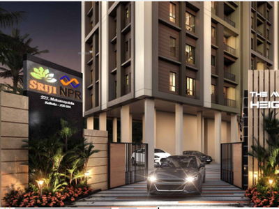 1183 sq ft 3 BHK 3T Apartment for sale at Rs 73.35 lacs in Sriji Group The Avalon Heights 2th floor in Garia, Kolkata