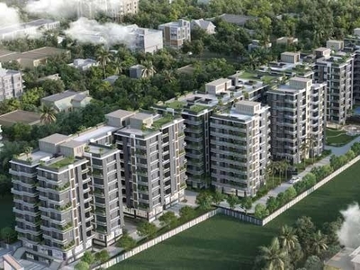 1225 sq ft 3 BHK 3T Apartment for sale at Rs 72.00 lacs in Jain Dream Gurukul in Madhyamgram, Kolkata