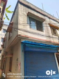 2 storied house for sale with garage at Baguiati Ashwini Nagar kol