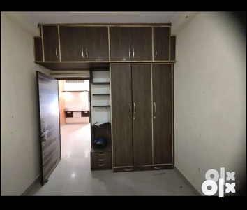 2Bhk semi- furnished flat for sale with best quality wood work