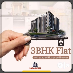 3bhk low rise flats in noida extension with furnished & all amenities