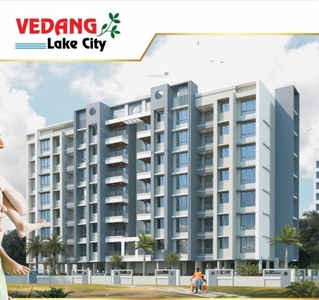 640 sq ft 1 BHK 2T East facing Apartment for sale at Rs 31.52 lacs in Vedang Lake City in Thane East, Mumbai