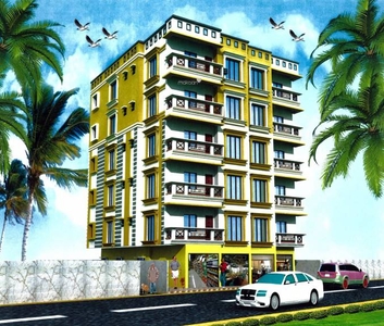 702 sq ft 2 BHK Under Construction property Apartment for sale at Rs 17.90 lacs in Jai Hanuman Apartment in Konnagar, Kolkata
