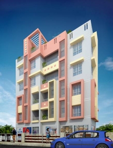 896 sq ft 2 BHK Under Construction property Apartment for sale at Rs 42.11 lacs in Sun Meluha in Howrah, Kolkata