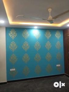 Semi furnished 3 bhk luxury floor with roof rights ready to move