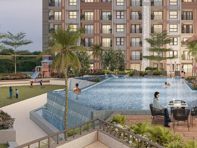 1013 sq ft 2 BHK 2T East facing Apartment for sale at Rs 99.00 lacs in Godrej Woodsville in Hinjewadi, Pune