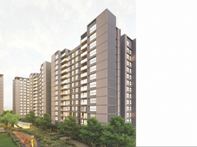 1250 sq ft 3 BHK 3T East facing Apartment for sale at Rs 85.80 lacs in Kavisha The Canvas in Bopal, Ahmedabad