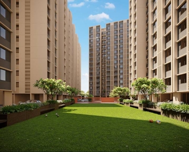 640 sq ft 2 BHK Launch property Apartment for sale at Rs 50.29 lacs in Sun Footprints in Shela, Ahmedabad