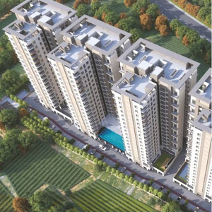 700 sq ft 1 BHK 1T East facing Launch property Apartment for sale at Rs 35.00 lacs in Vighnaharta Life Canvas Phase 1 in Mamurdi, Pune