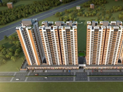734 sq ft 2 BHK Under Construction property Apartment for sale at Rs 53.80 lacs in Vision Aristo in Ravet, Pune