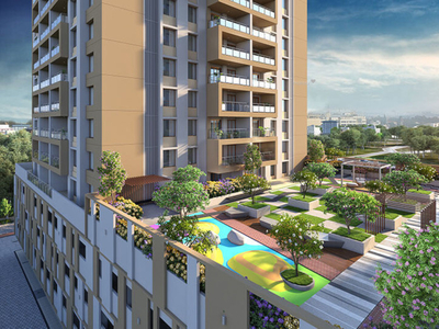 742 sq ft 2 BHK Under Construction property Apartment for sale at Rs 89.24 lacs in Kakkad La Vida Phase 2 in Balewadi, Pune
