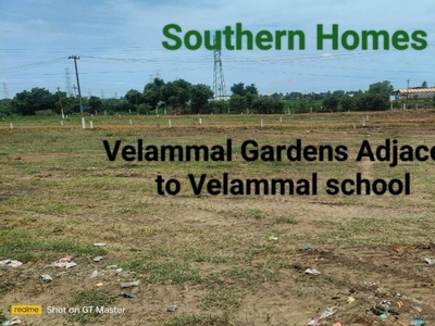 1000 sq ft South facing Plot for sale at Rs 8.00 lacs in Project in Karanodai, Chennai