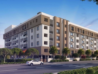 1047 sq ft 2 BHK Apartment for sale at Rs 74.58 lacs in VGK Summer Garden in Vengaivasal, Chennai