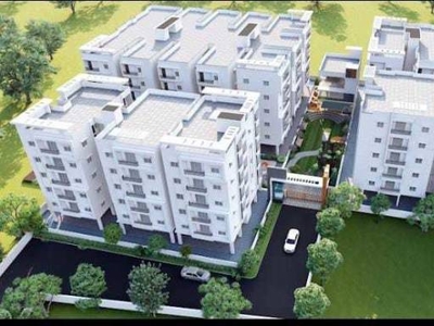 1100 sq ft 2 BHK 2T West facing Apartment for sale at Rs 63.80 lacs in Nithin NC Sunrise 4th floor in Ameenpur, Hyderabad