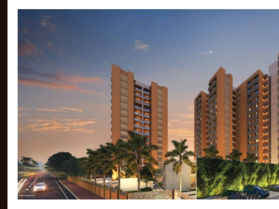 1140 sq ft 2 BHK 2T Apartment for sale at Rs 45.00 lacs in Pacifica Amara in Sanathal, Ahmedabad