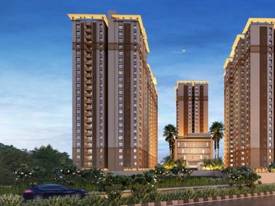 1200 sq ft 2 BHK 2T East facing Apartment for sale at Rs 87.84 lacs in Pacifica Hillcrest Phase 2 in Gachibowli, Hyderabad