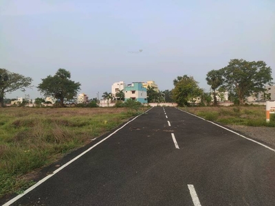 1200 sq ft NorthEast facing Completed property Plot for sale at Rs 50.40 lacs in Project in Varadharajapuram, Chennai