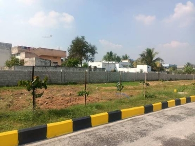 1413 sq ft East facing Plot for sale at Rs 22.76 lacs in Open plots for sale at Hyderabad Pharmacity Srisailam highway in Meerkhanpet, Hyderabad