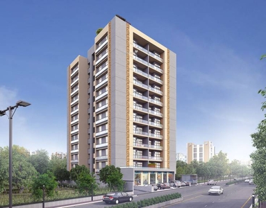 2079 sq ft 3 BHK 3T West facing Apartment for sale at Rs 1.20 crore in Aristo Crest in Gota, Ahmedabad
