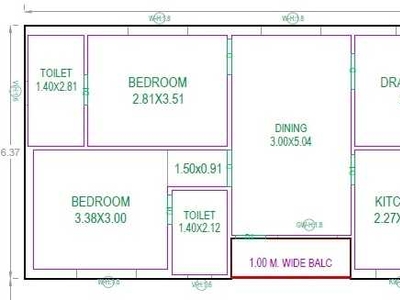 2BHK Apartment for Sale